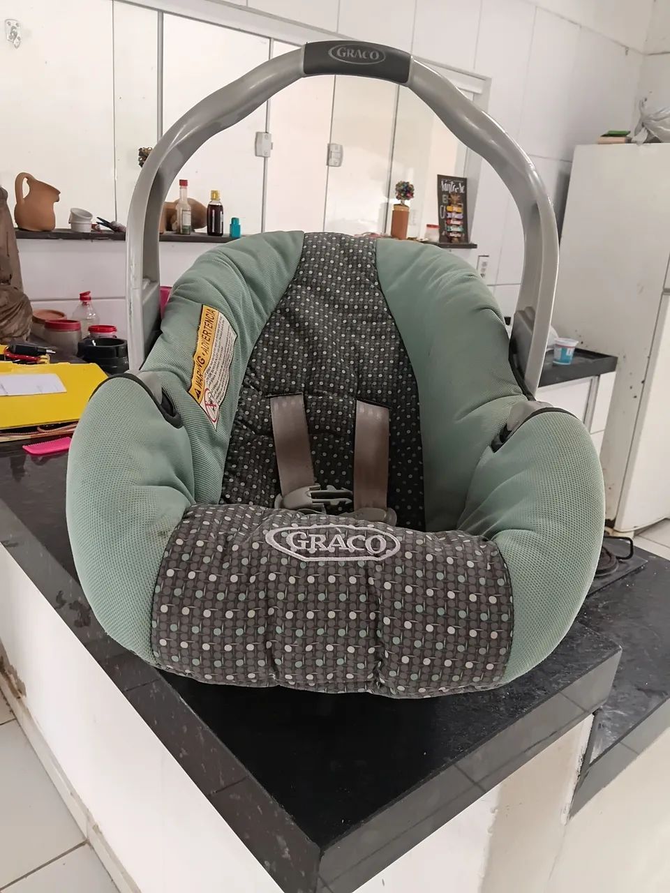 bebê conforto infantil marca graco  - Foto 4