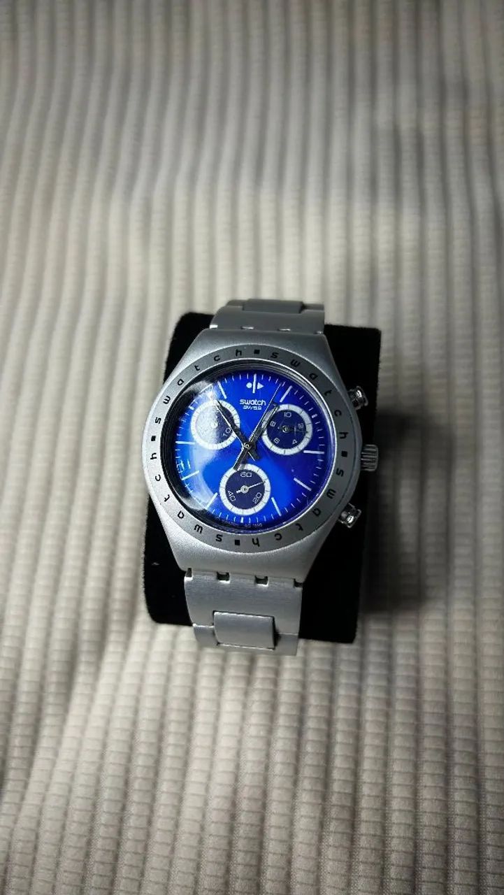 Relógio Prateado Swatch - Foto 4