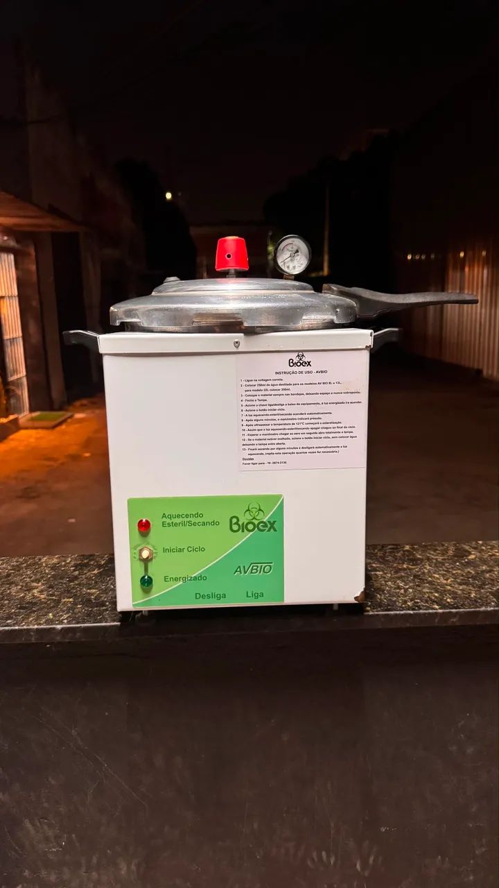 Autoclave Bioex 8l usada 