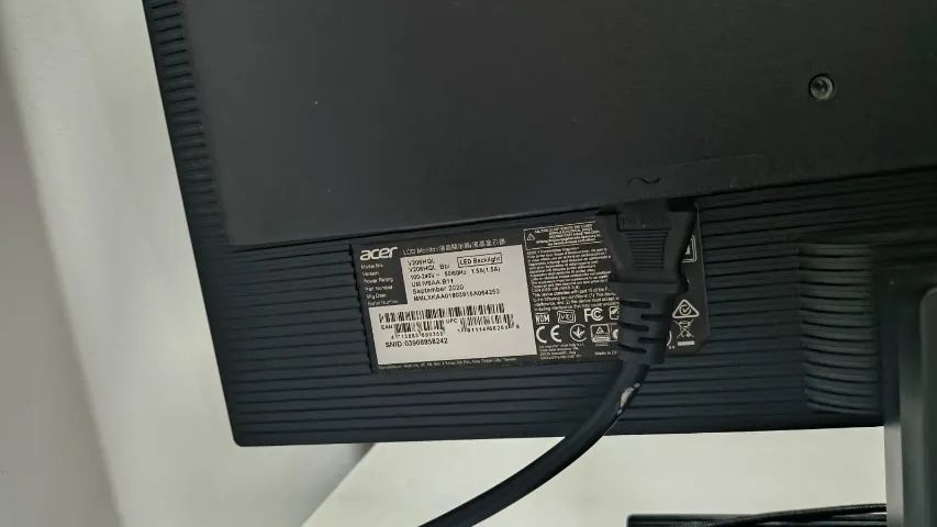 Monitor Acer V206HQL 19,5" polegadas, resolução Full HD (1920 × 1080) - Foto 3