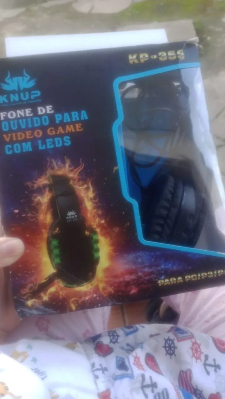 Fone de ouvido de vídeo game  - Foto 2