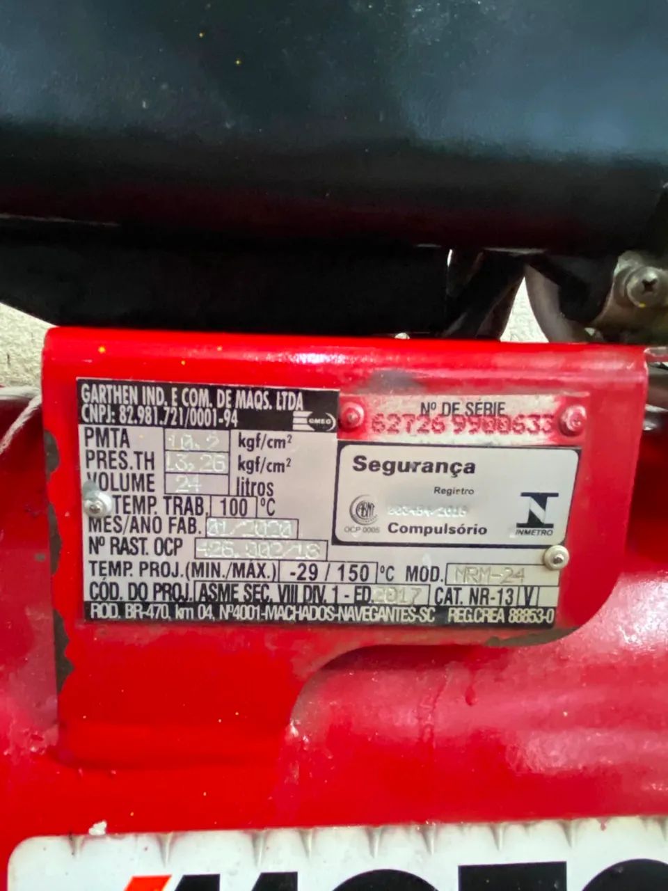 Compressor de Ar 24 litros  - Foto 5