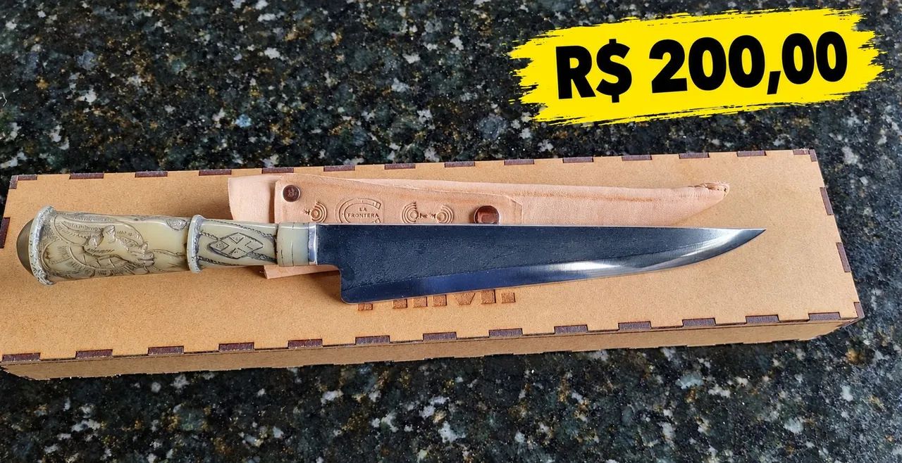Faca para churrasco 