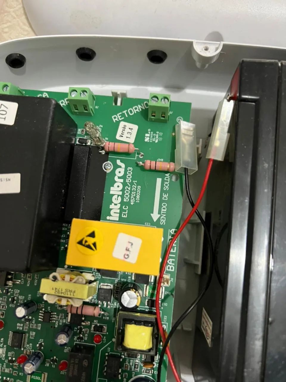 Central de cerca elétrica e alarme Intelbras HighPower ELC 5002 - Foto 4