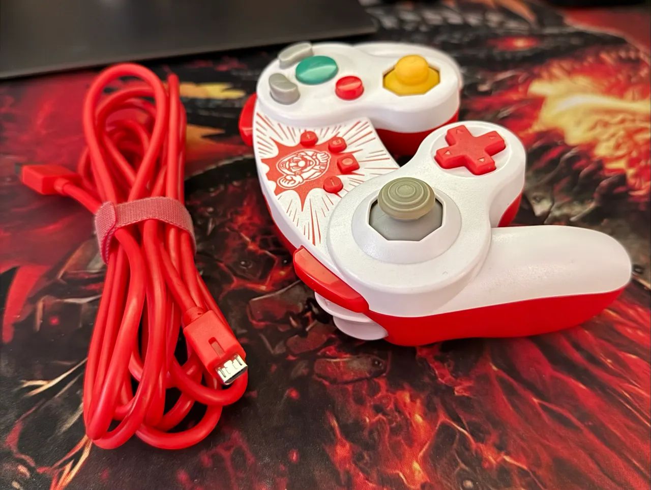 Controle Nintendo Switch GameCube Style - Foto 3