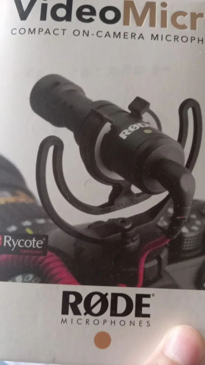 Microfone Rode Videomicro Novo