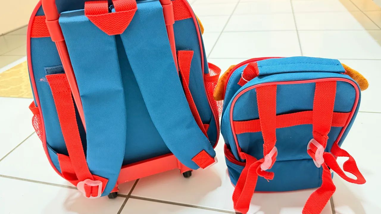 Mochila e lancheira usada - Foto 2