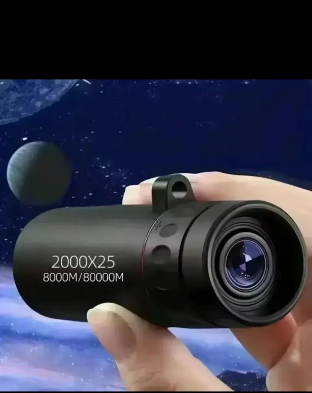 Mini Monóculo Telescópio Portátil 2000x25 - Foto 2