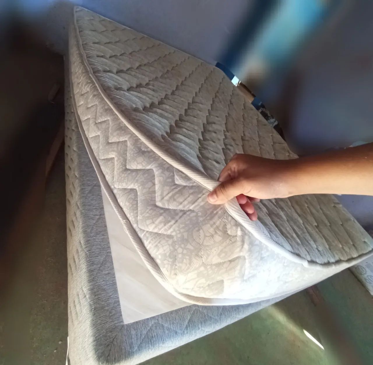 Cama e colchão. Entrego Uberlândia.  - Foto 4