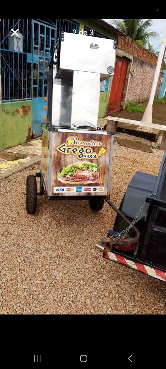 Carrinho de churrasco grego - Foto 2
