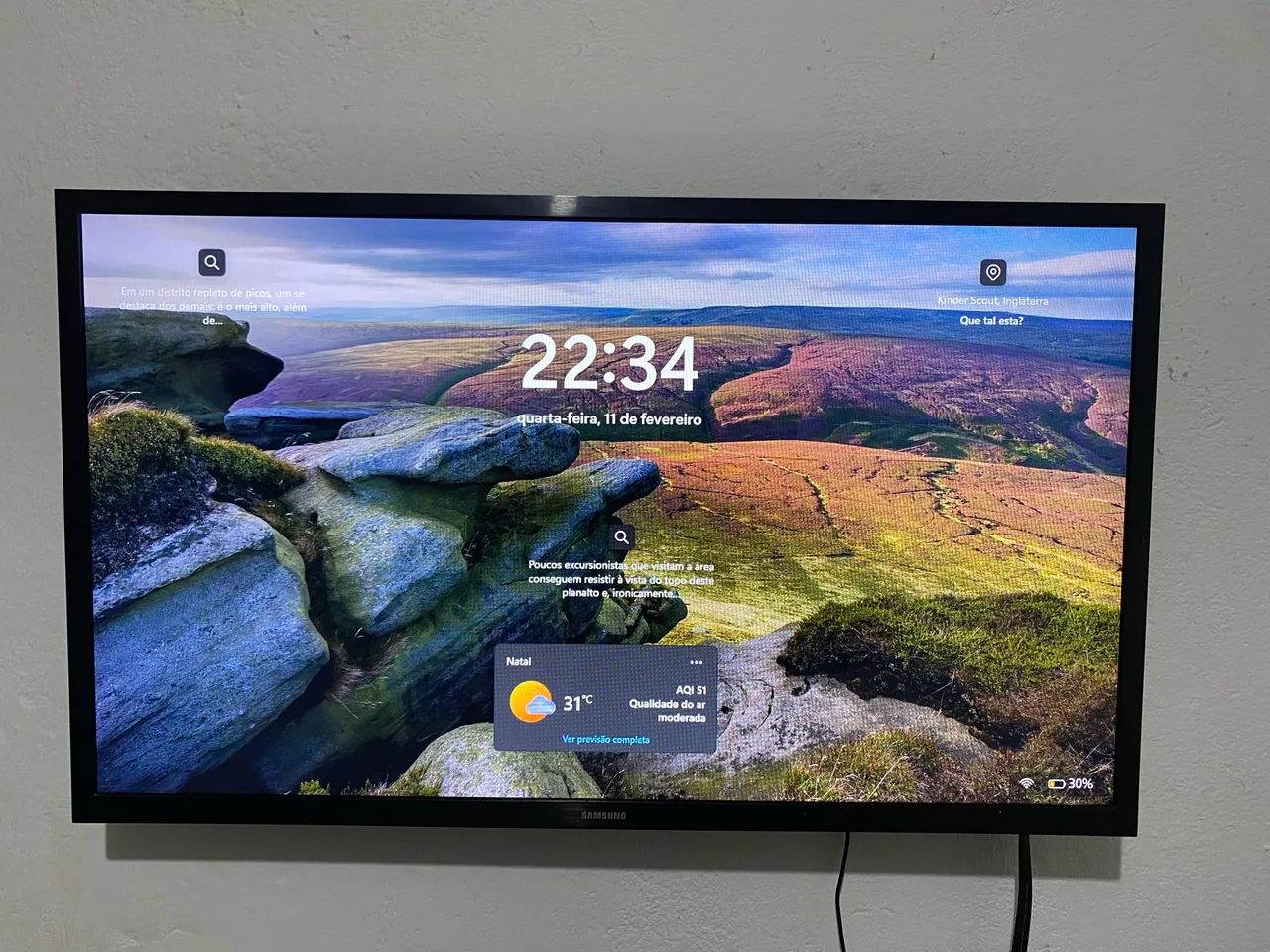 Televisão Samsung 32 polegadas - Foto 2