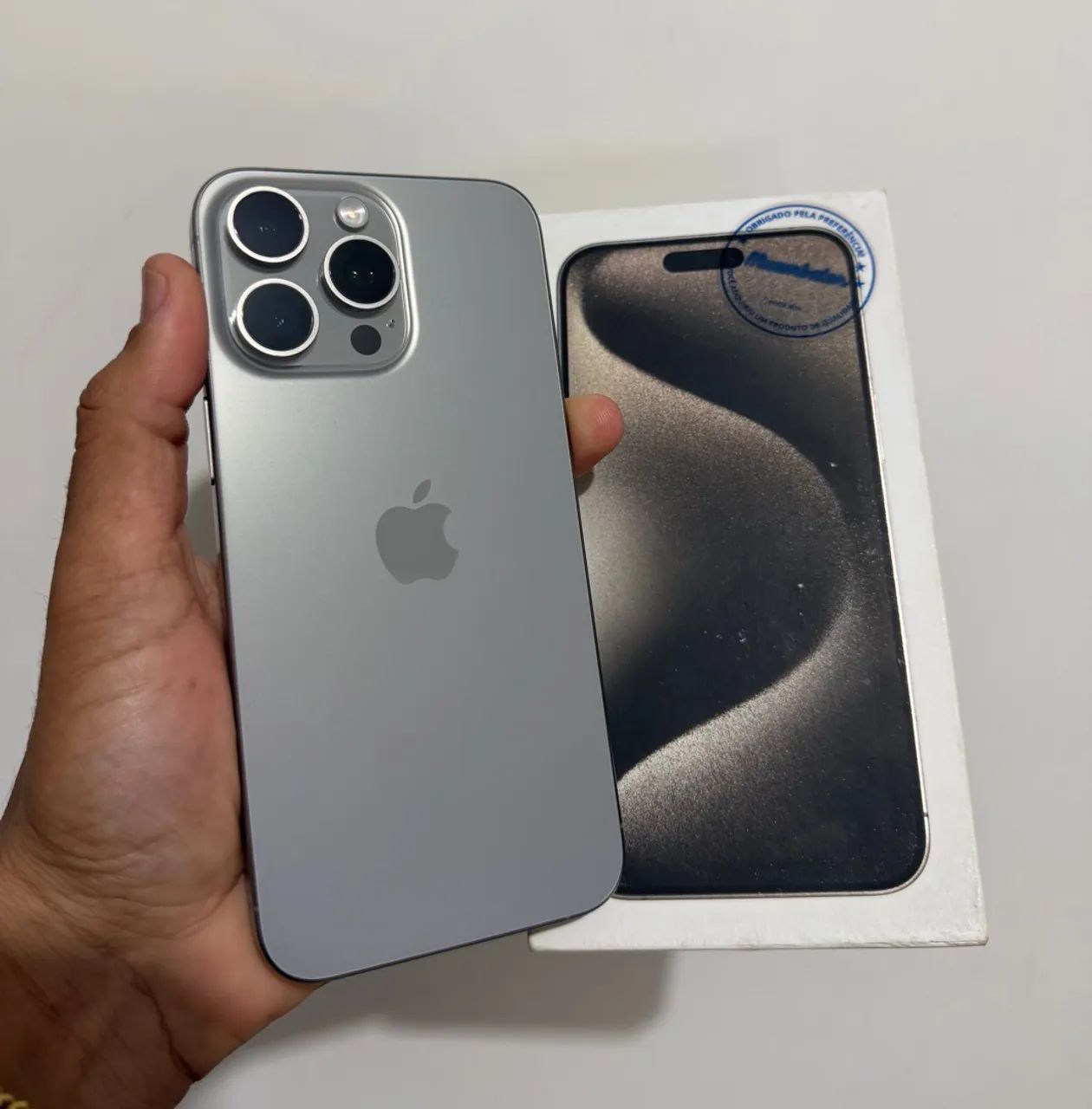 iPhone 15 pro Max muito novo 