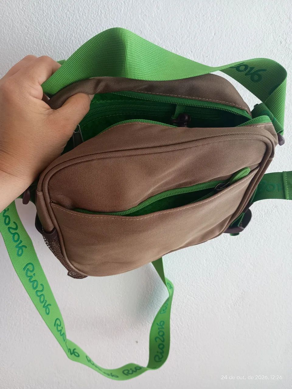 Bolsa 361 Rio 2016 marrom  - Foto 2