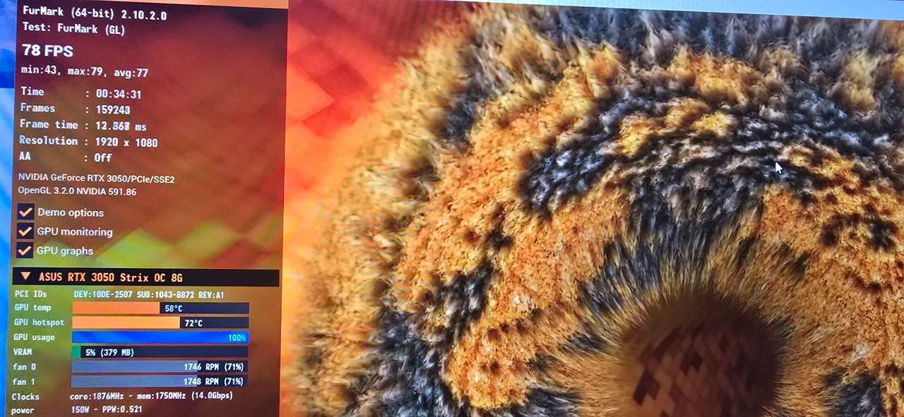 RTX 3050 ROG STRIX - Foto 5