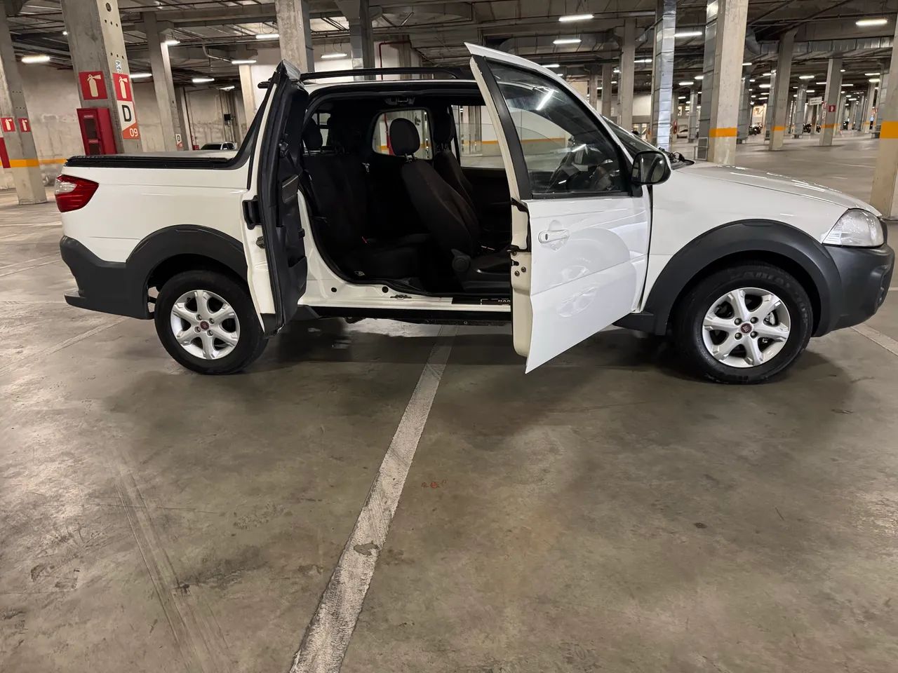Fiat Strada Working Hard 1.4 Fire Flex 8V CD 2018 - Foto 3
