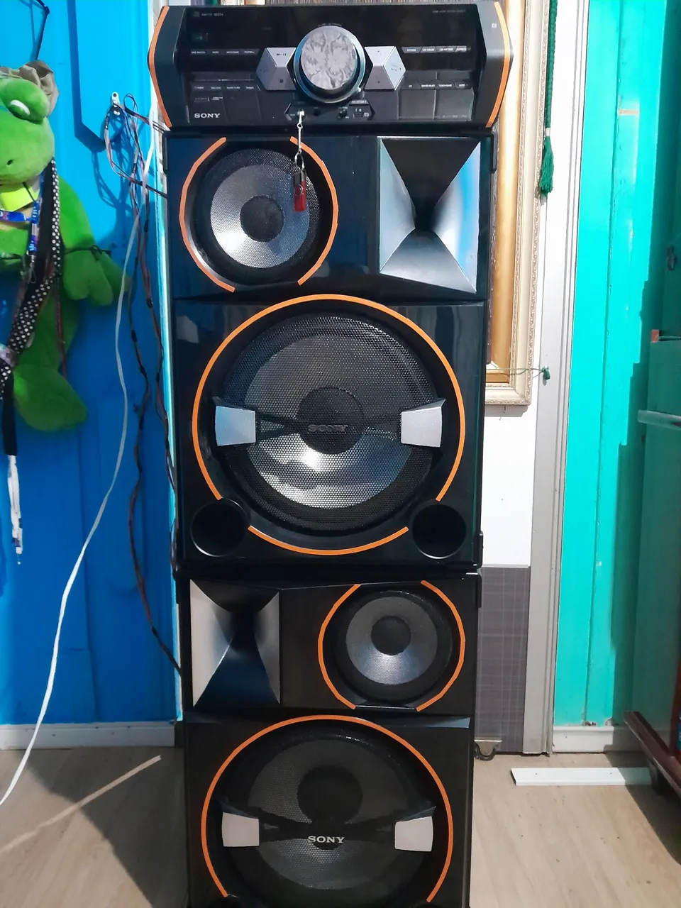 Mini system Sony genezy Zux 9 - Aparelhos de Som - Capela Velha