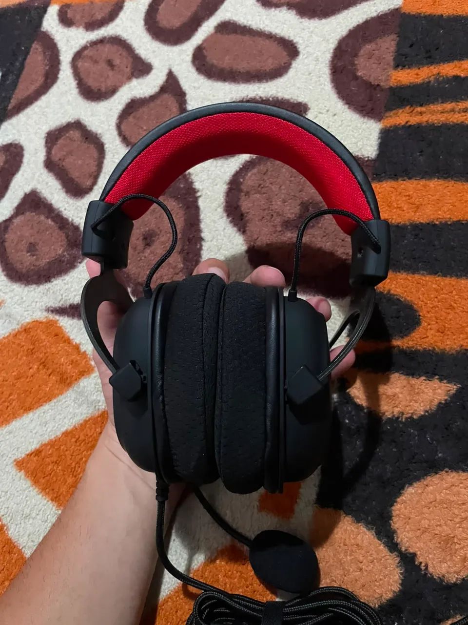Fone redragon Zeus lite preto