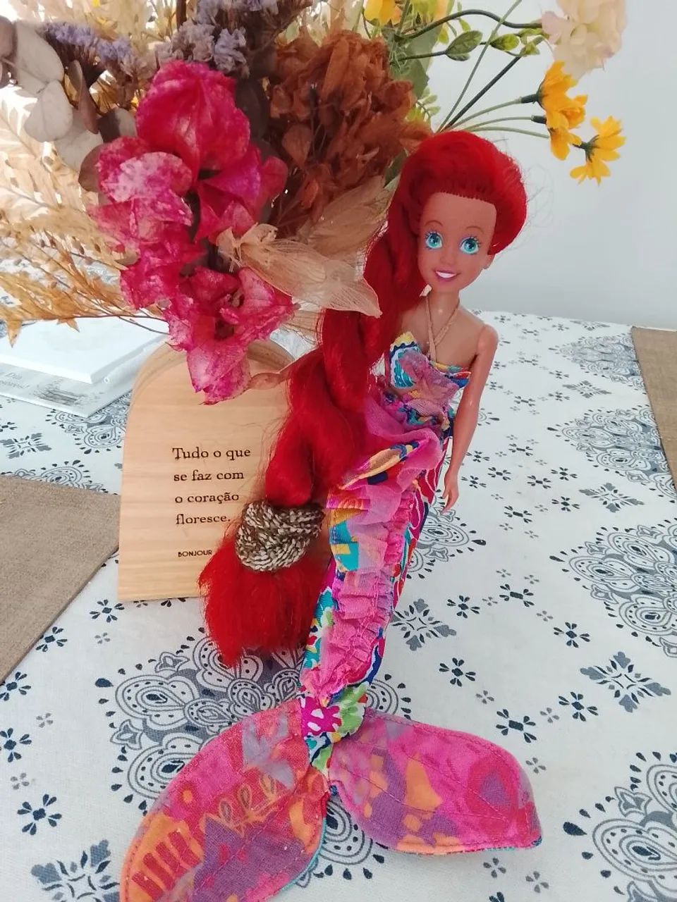 Boneca Ariel Disney Dos Anos 1992 (USADO)