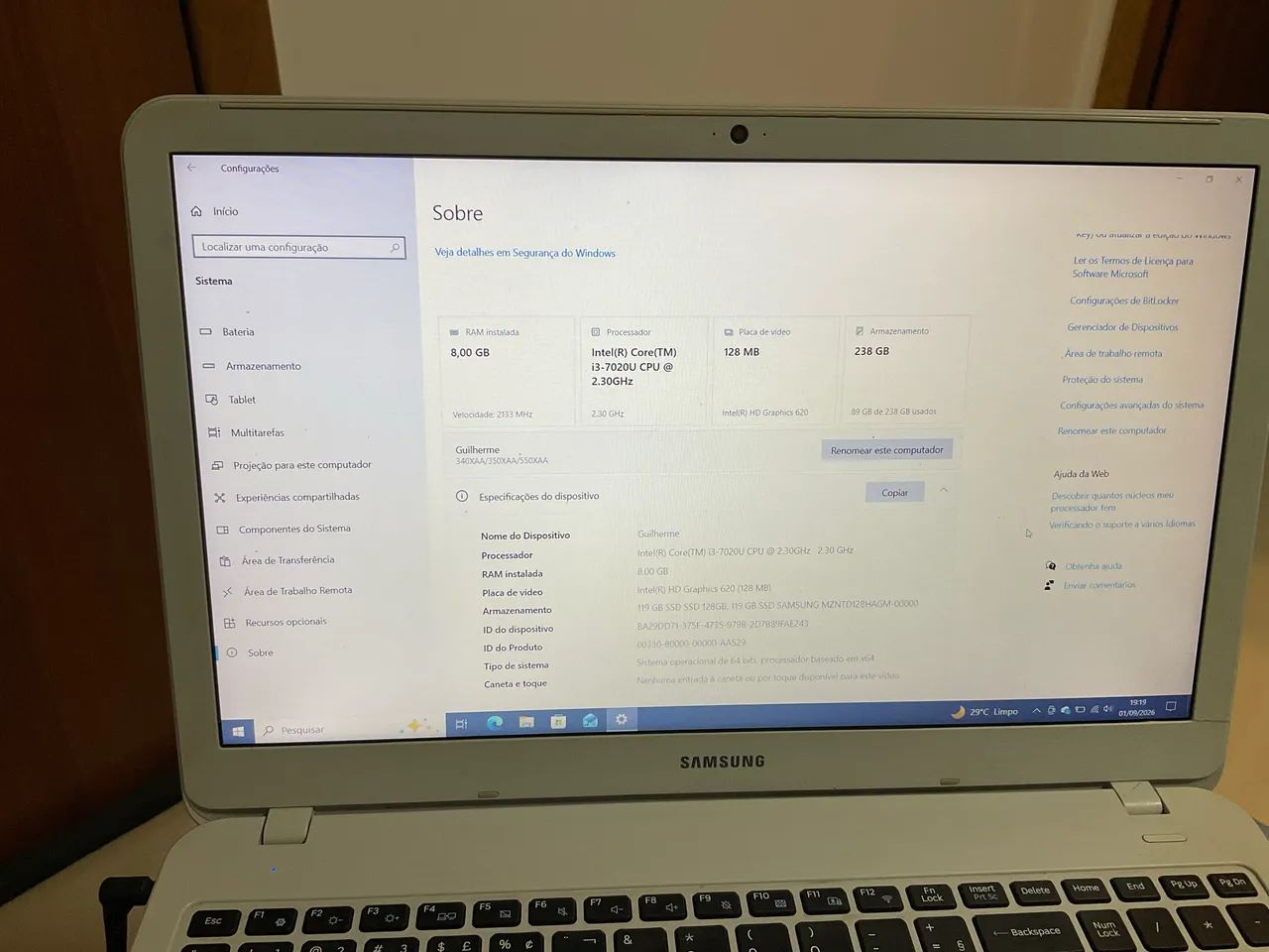 Notebook Samsung Essentials E30 - Foto 3