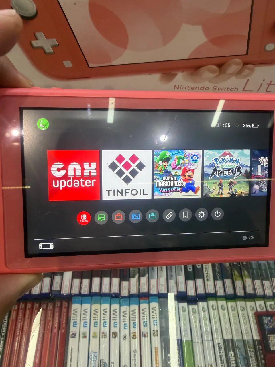 Nintendo Switch lite d3sbl0k3ad0 - leia - Foto 2