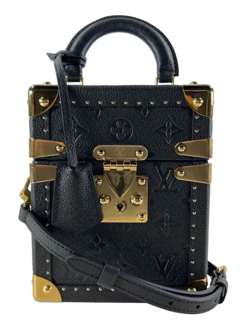 Bolsa Tote Louis Vuitton Camera Box Preta