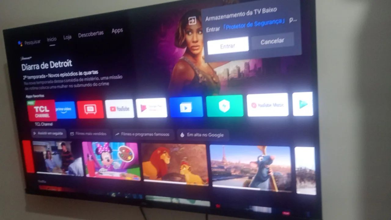 Tv tcl 43 polegadas smart  aceito proposta  - Foto 2