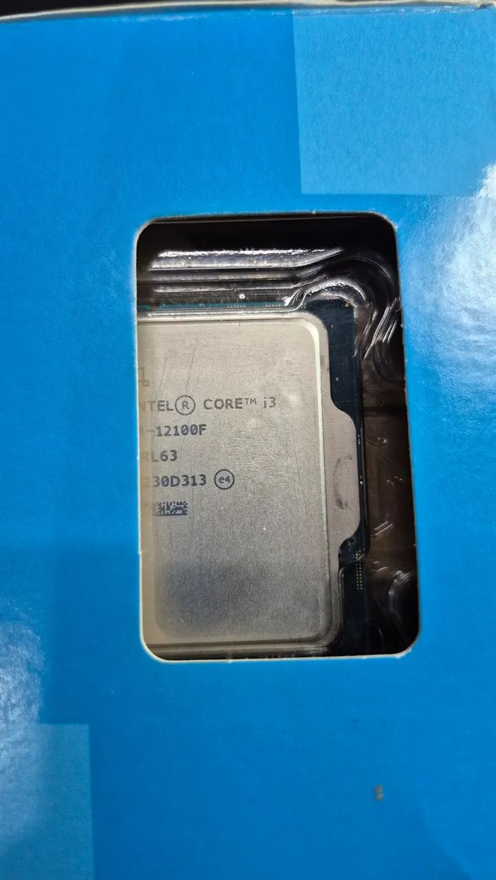 Processador i3 12100F LGA1700 c/caixa e cooler box - Foto 2