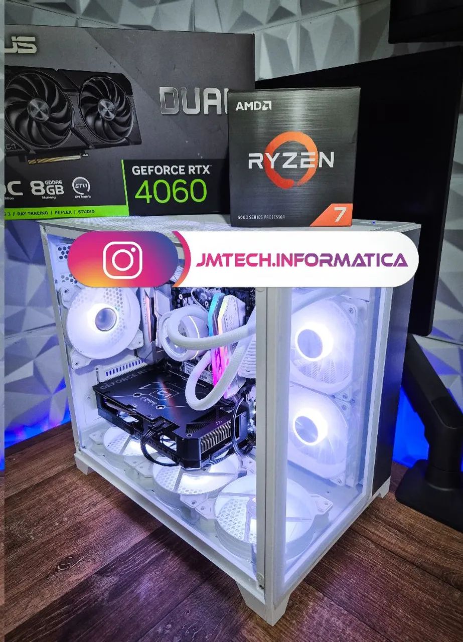 High-Performance Gaming PC with Ryzen 7