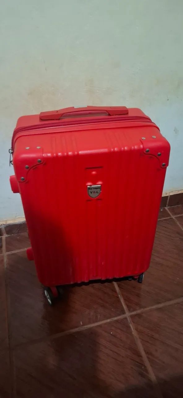 Mala de rodinhas Vermelha - Foto 3