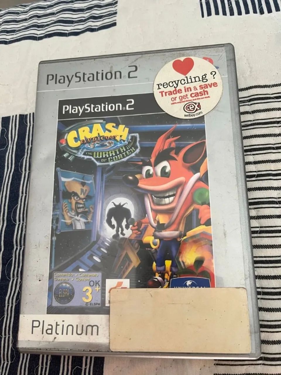 crash bandicoot ps2 raro original