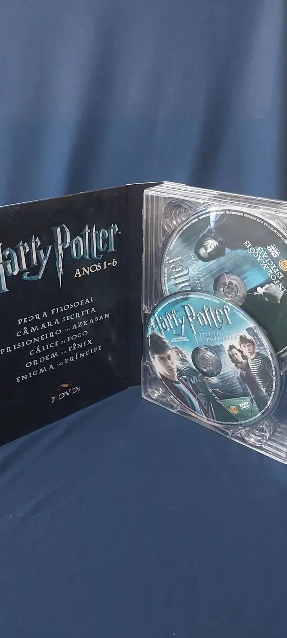Box DVD Harry Potter Anos 1-6 - 7 Discos - Foto 3