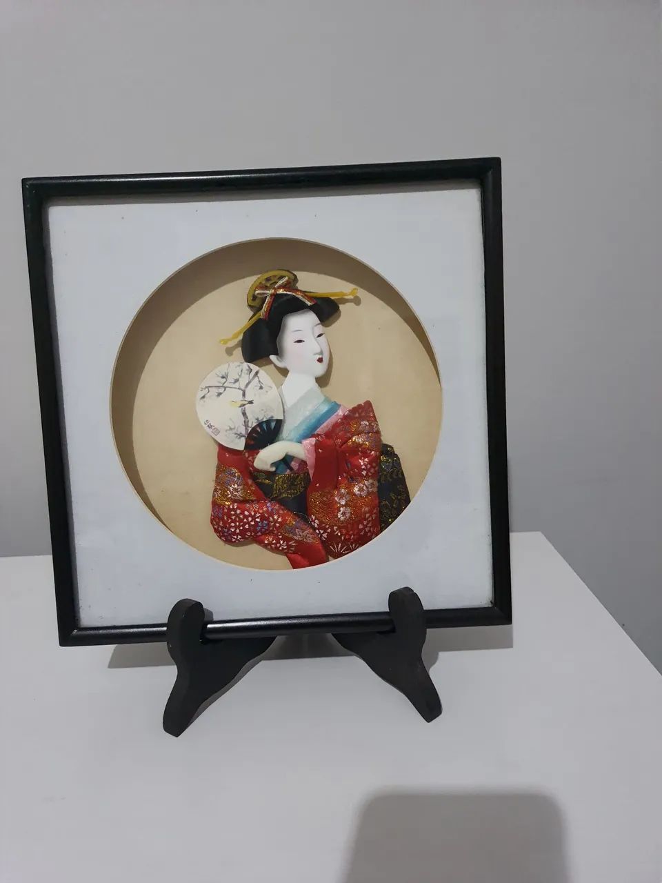 Quadro com figura oriental