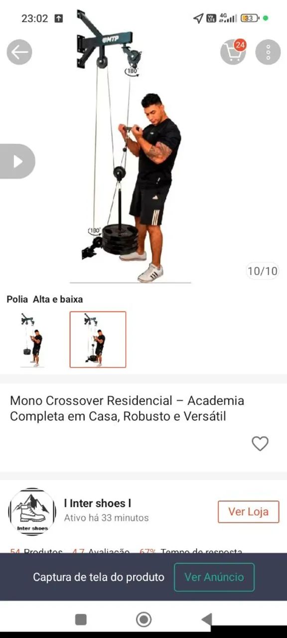 MONO CROSS DE PAREDE - Foto 4