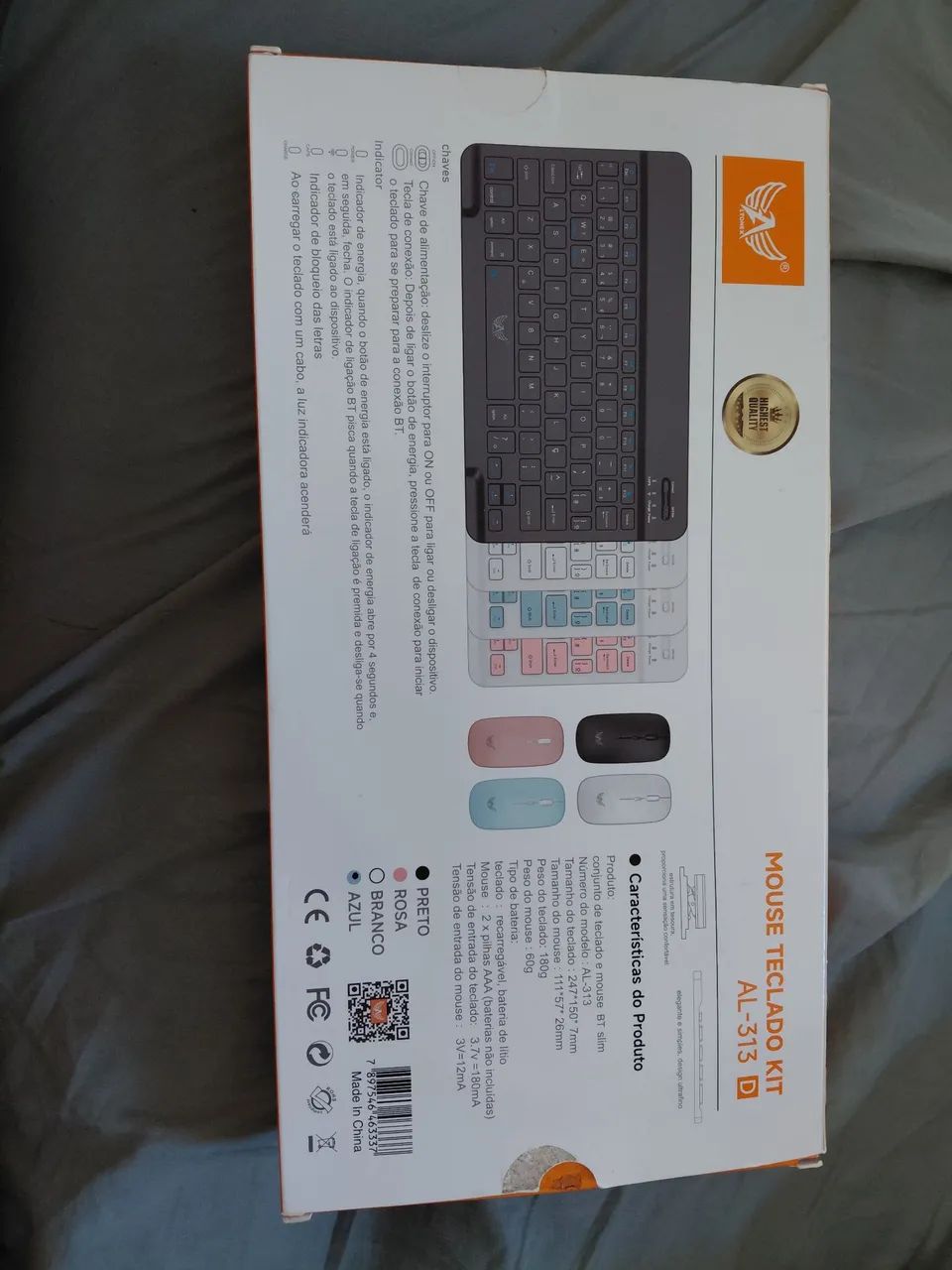 Mouse teclado kit AL-313 - Foto 2