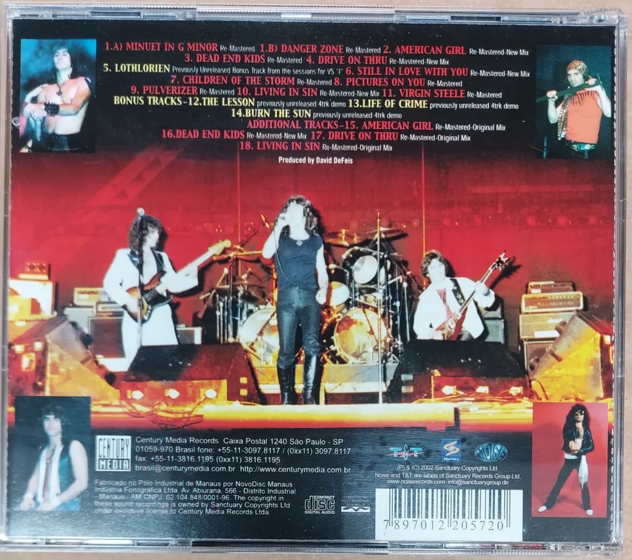 Cd Virgin Steele - Virgin Steele (1º Álbum) - Foto 2
