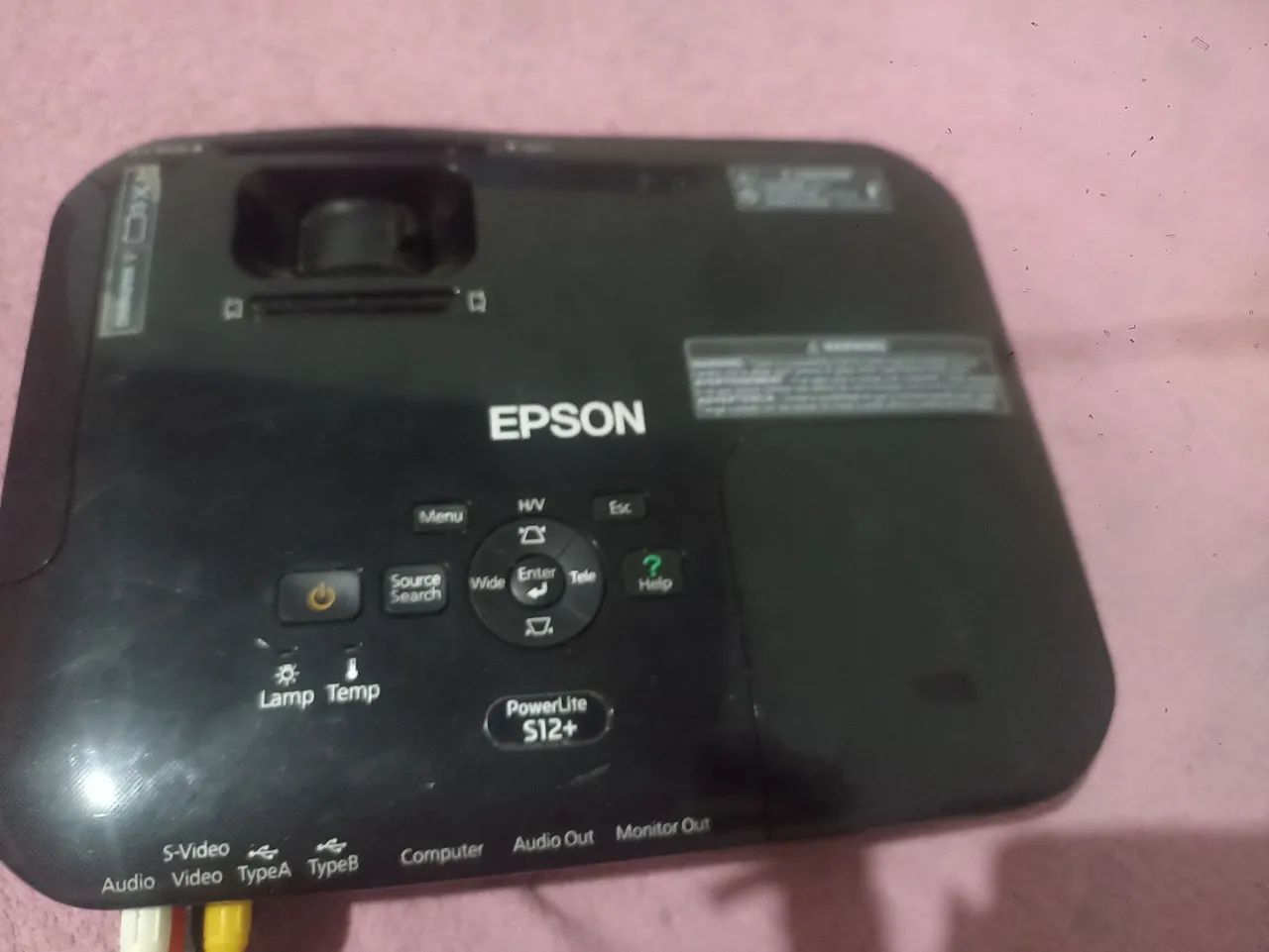 Projetor Epson lite S12+