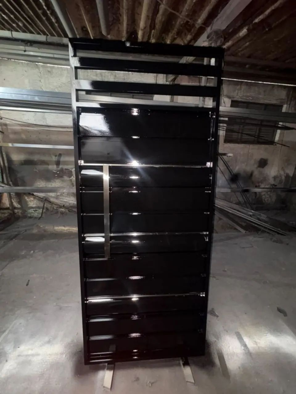 Portão em alumínio com inox  - Foto 5