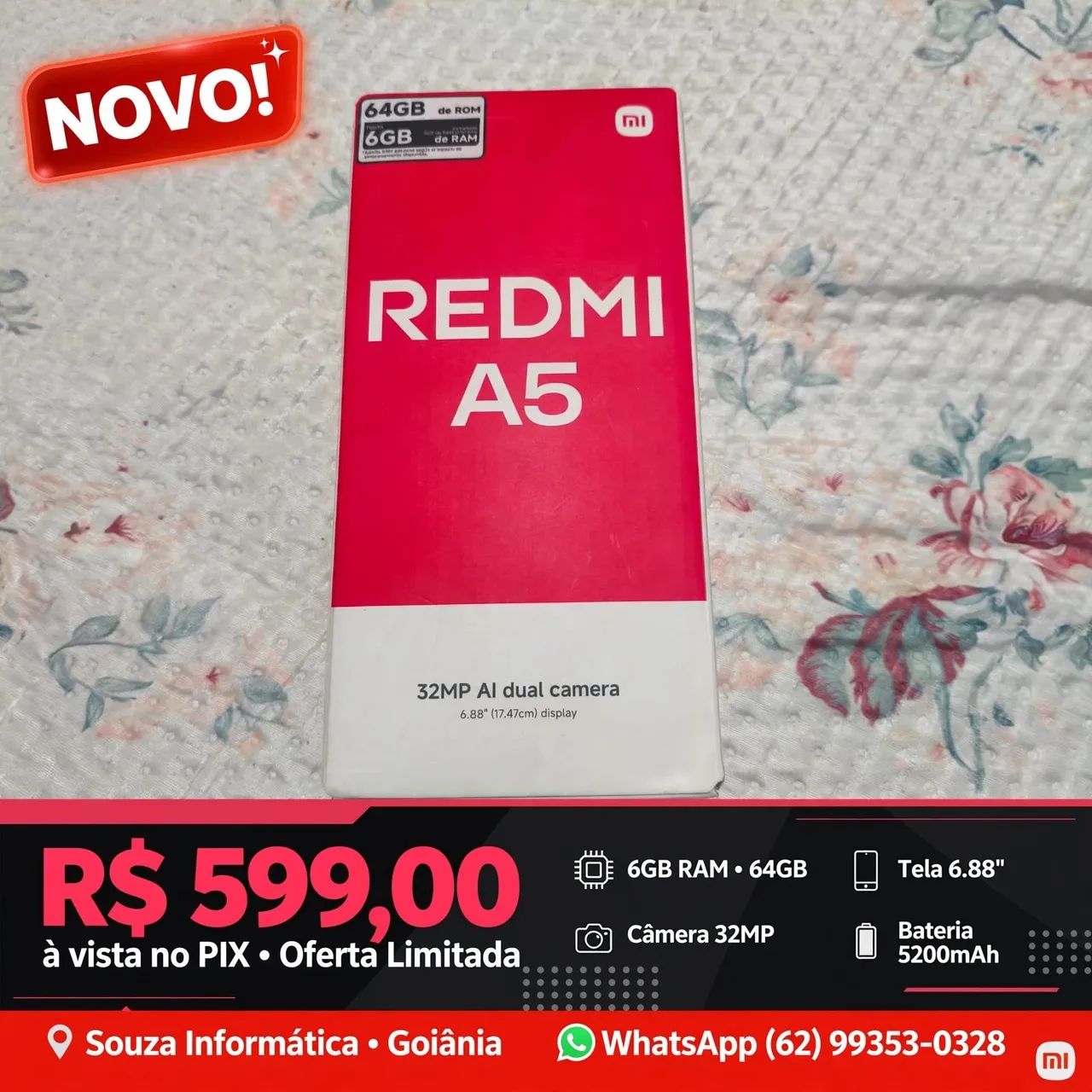 Redim A5, 64Gb/ 6Gb de ram. - Foto 2