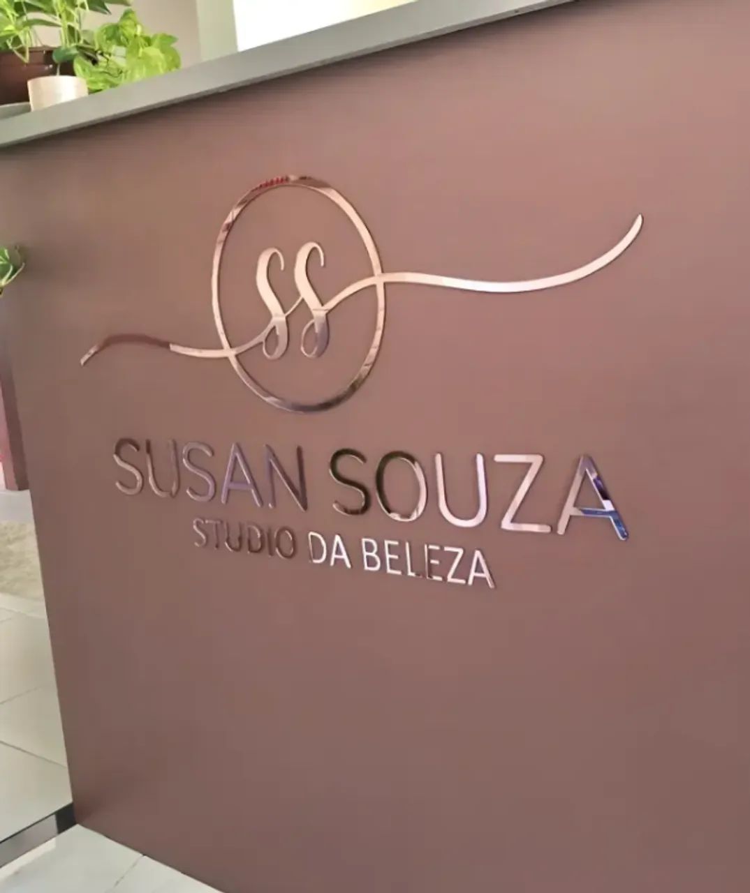 Placa Letreiro Letra Logo em Acrílico MDF Personalizado