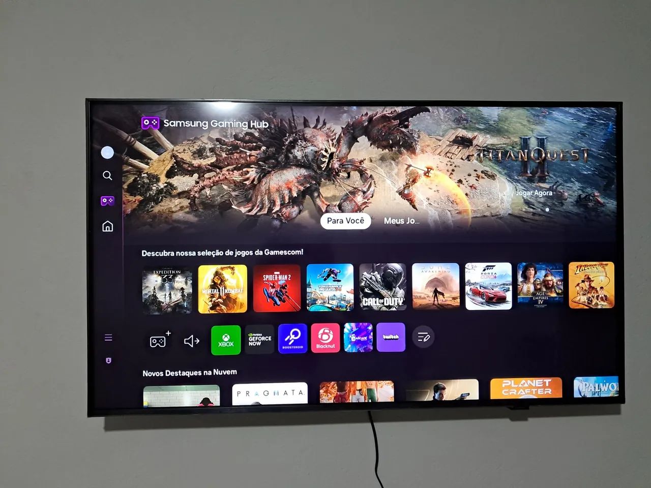 Smart Tv Samsung LS32BETBL 32" HD Led Tizen - Foto 3