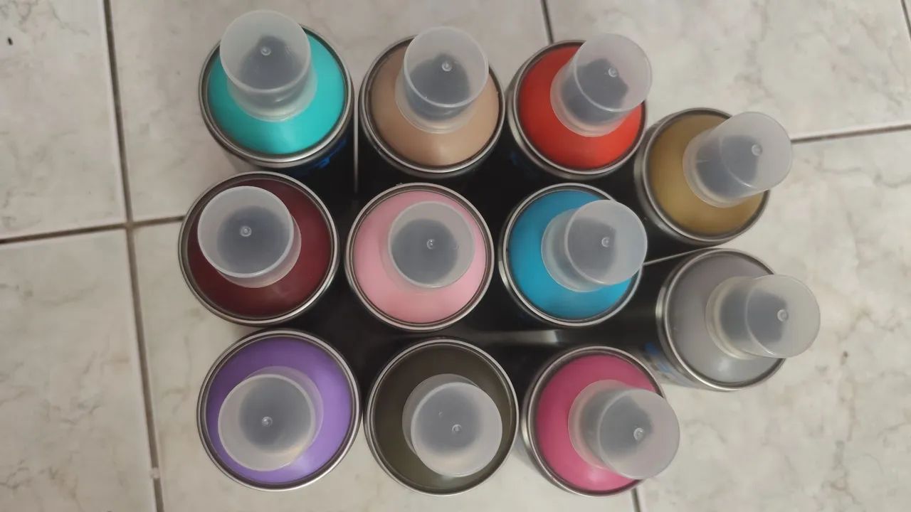 Kit Tintas Spray TekBond - Foto 3