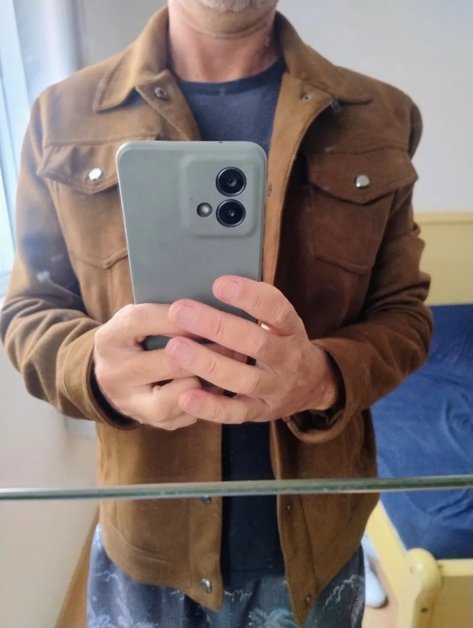 Jaqueta suede masculina  - Foto 3