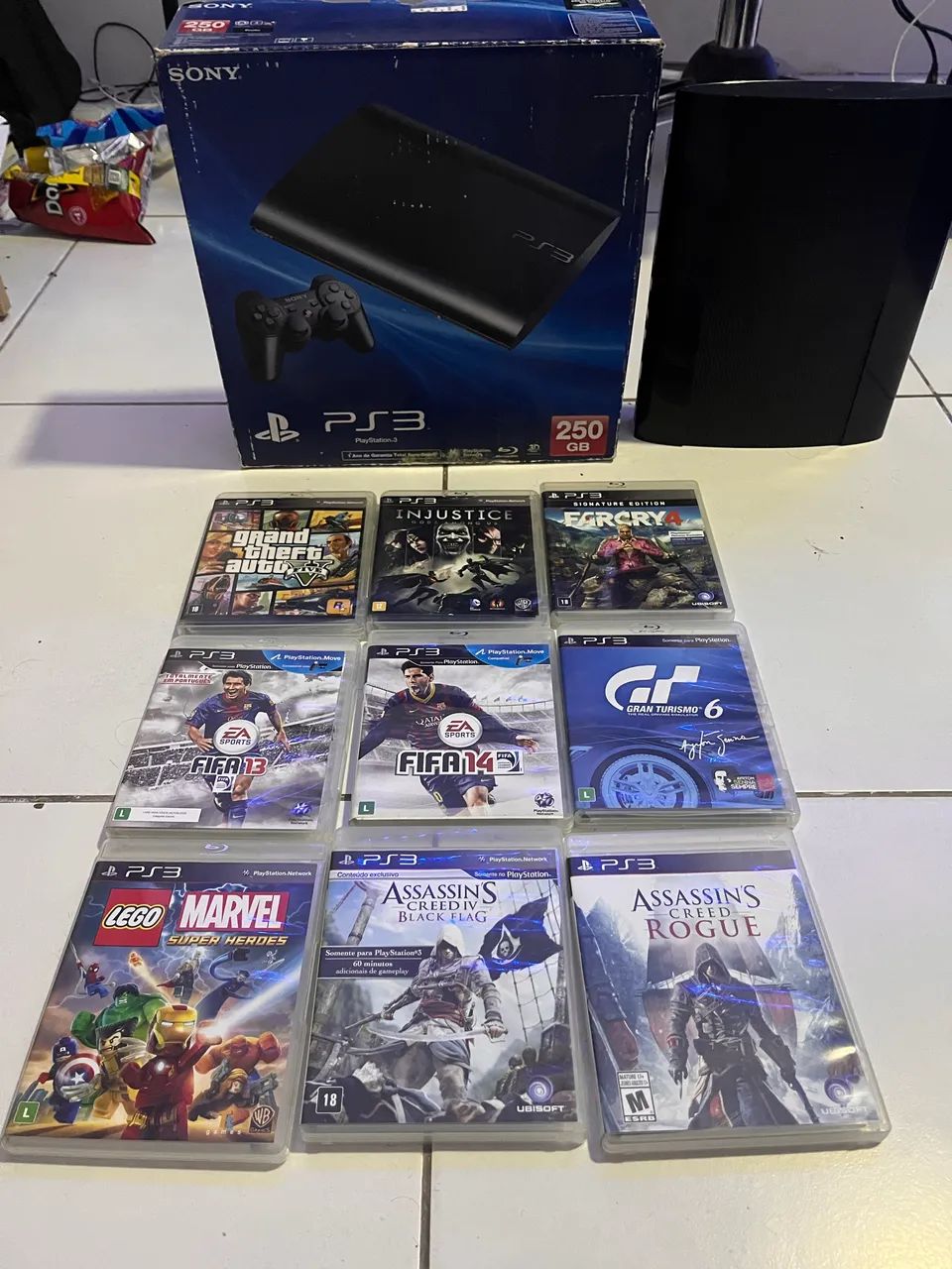 Ps3 conservado 640$