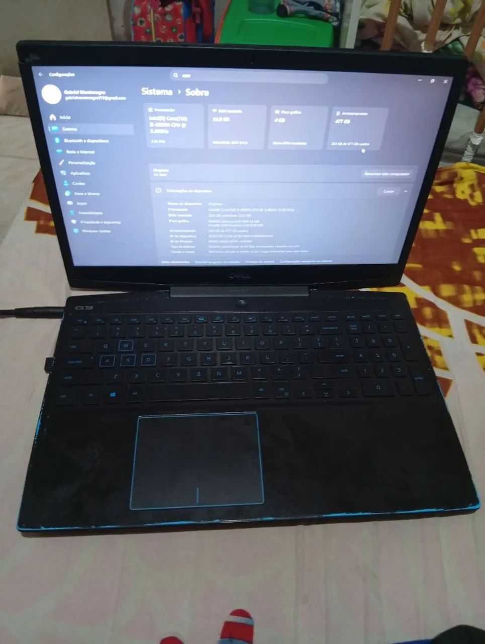 Vende-se notebook gamer dell  - Foto 4
