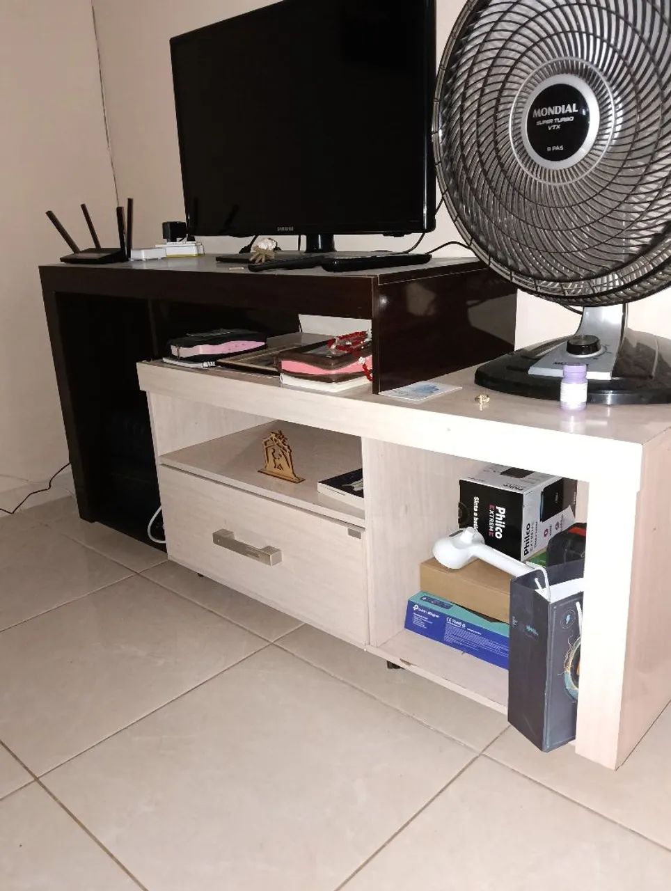 Rack para sala com rodinhas  - Foto 4
