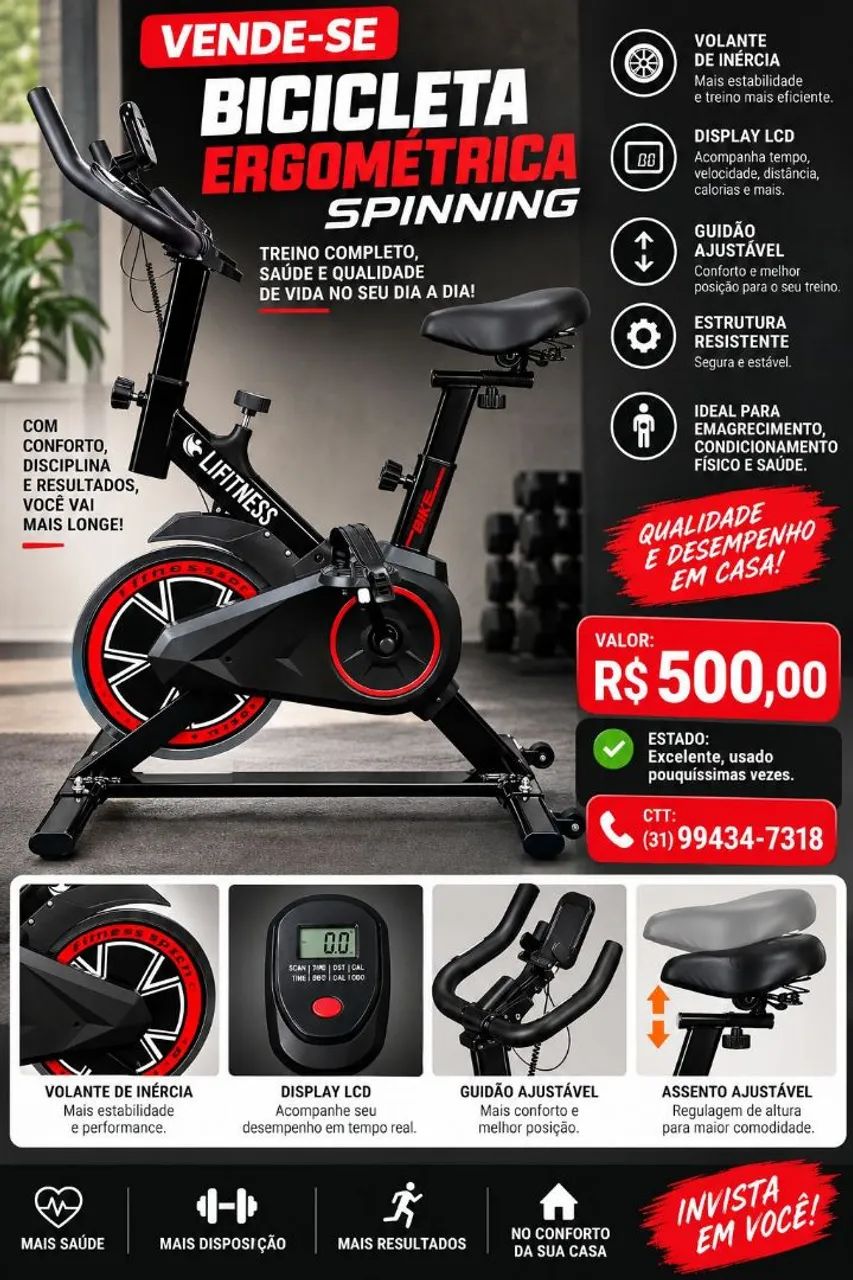 Bike ergometrica 