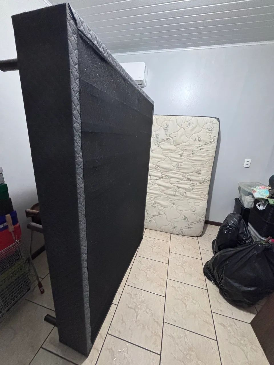 Base colchão e cama box