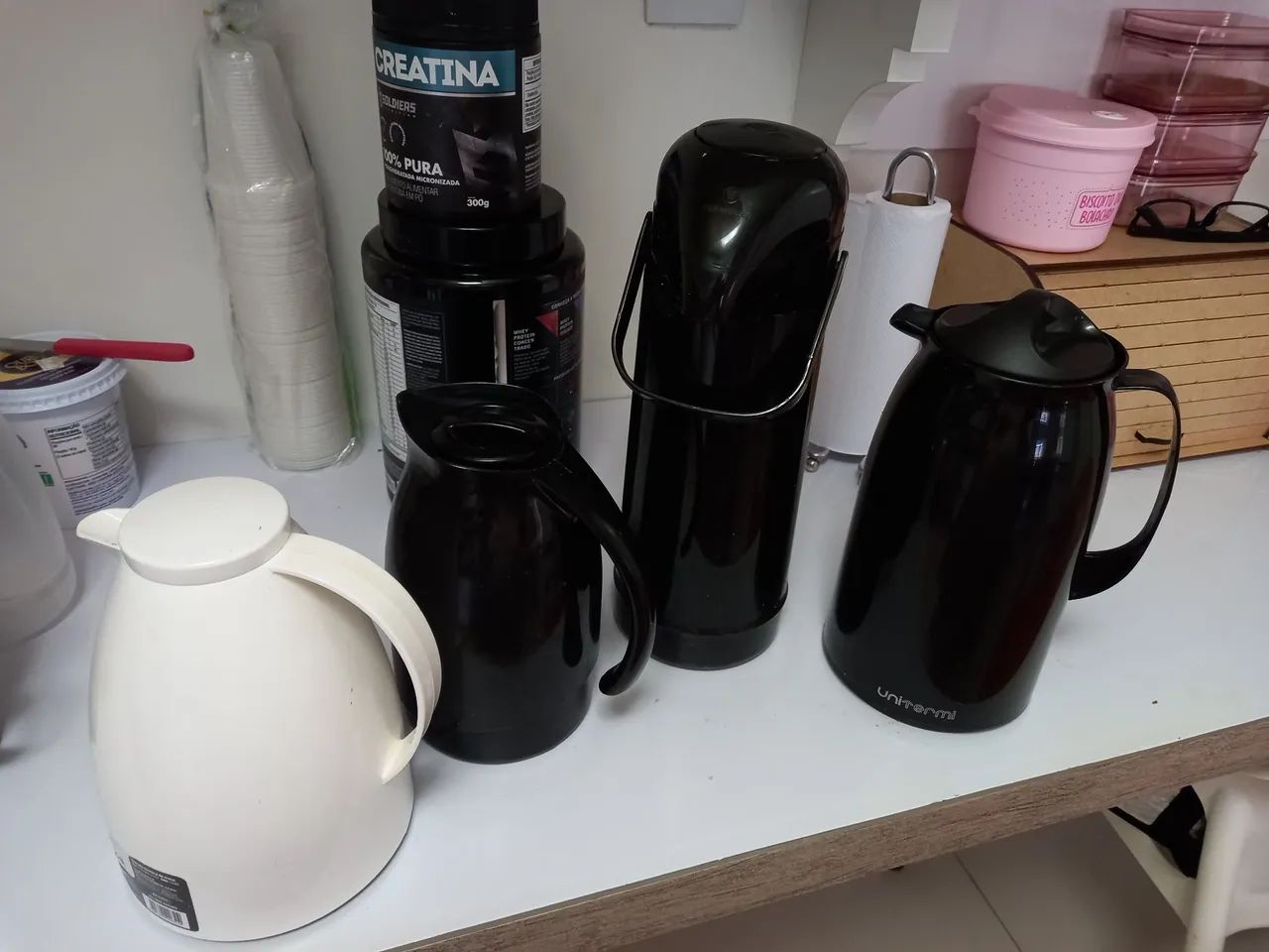 *GARRAFA TÉRMICA* (CAFE) OBS NAO FAÇO ENTREGA. VALOR 100 AS 3 - Foto 2