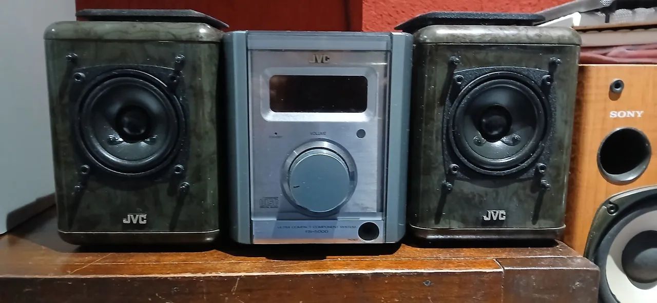 Micro system jvc ux5000 funcionando  - Foto 5