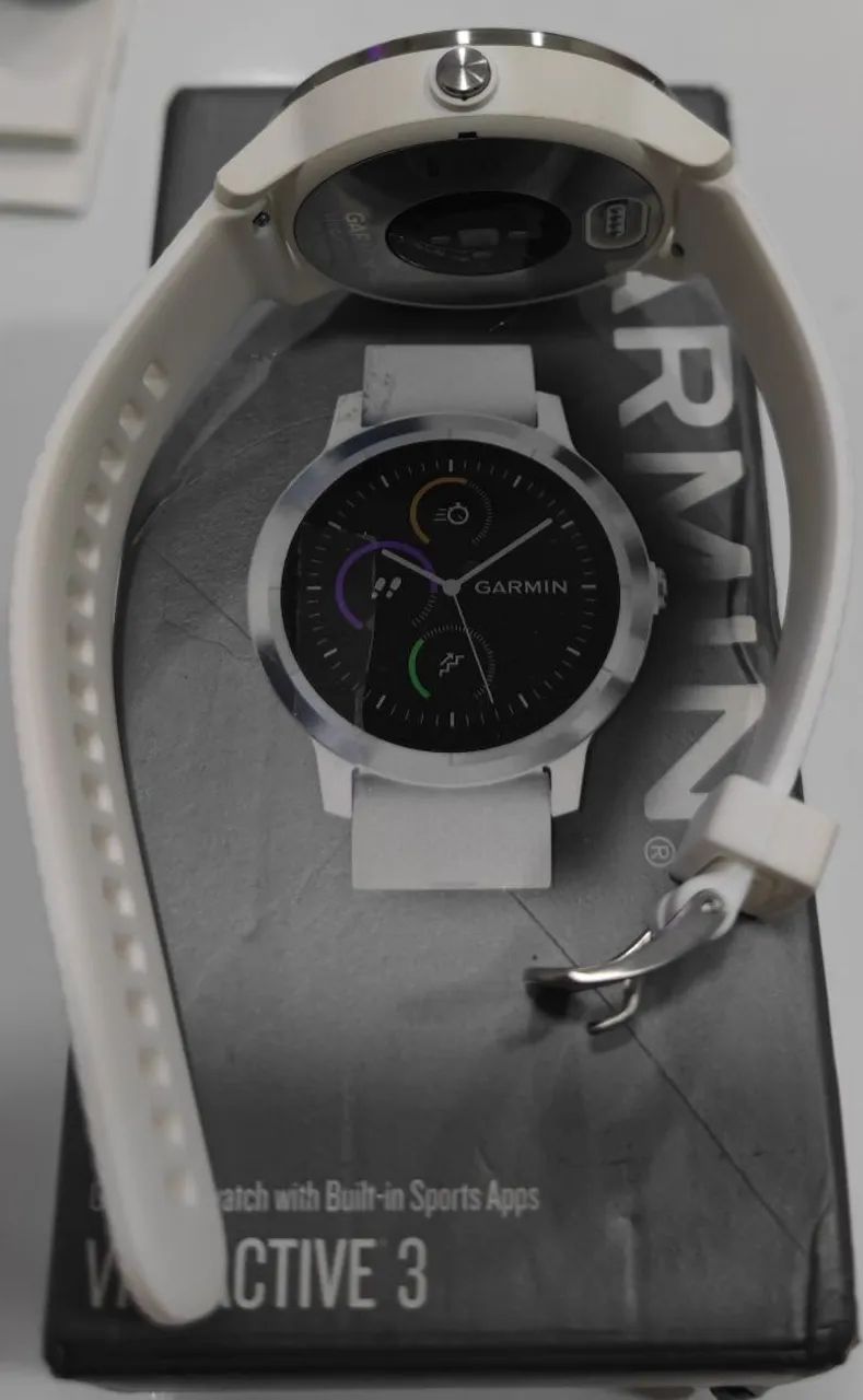 Smartwatch Garmin Vivoactive 3 Branco  - Foto 2